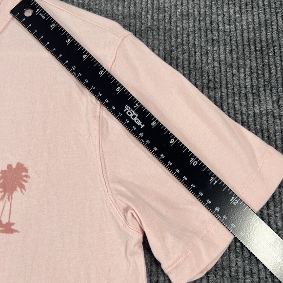 American Eagle Mens Shirt Small Pink Short Sleeve Super Soft Standard Fit - Picture 12 of 13